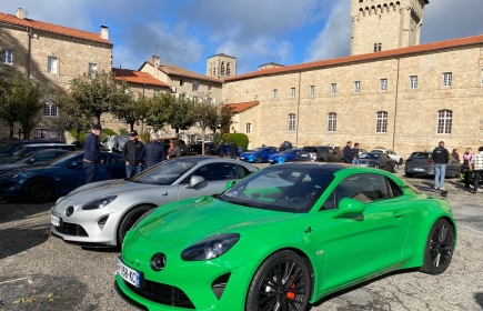 2e balade automobile (soutien du club Alpine de Clermont). Direction la Chaise Dieu par la Toscane auvergnate !