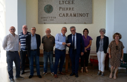 DON à la Caisse de Soutien des Etudiants en difficulté du Lycée pierre Caraminot